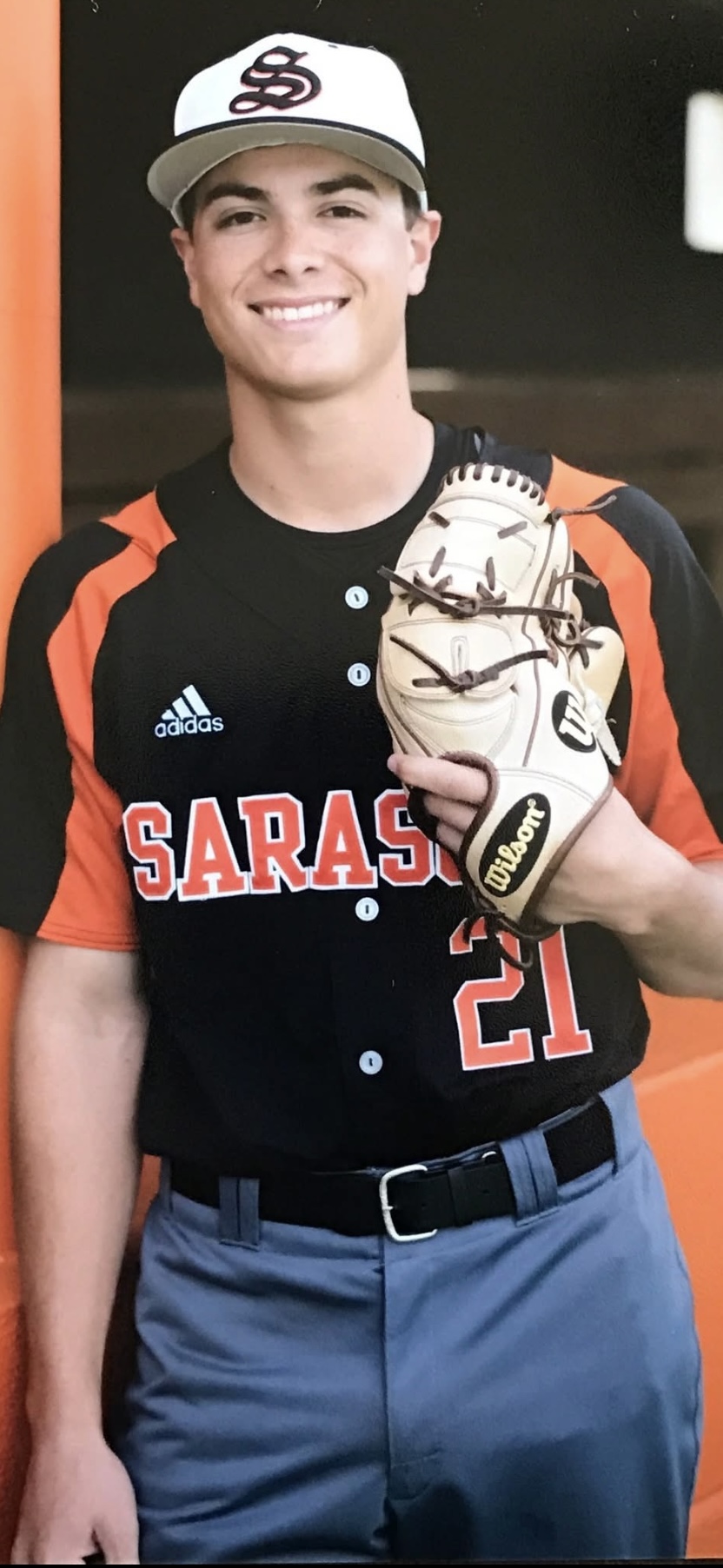 Steven Paul Colón in baseball uniform